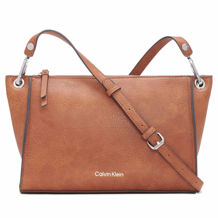 Calvin Klein Damen Reyna Crossbody Karamell-kombi, Karamell-kombi