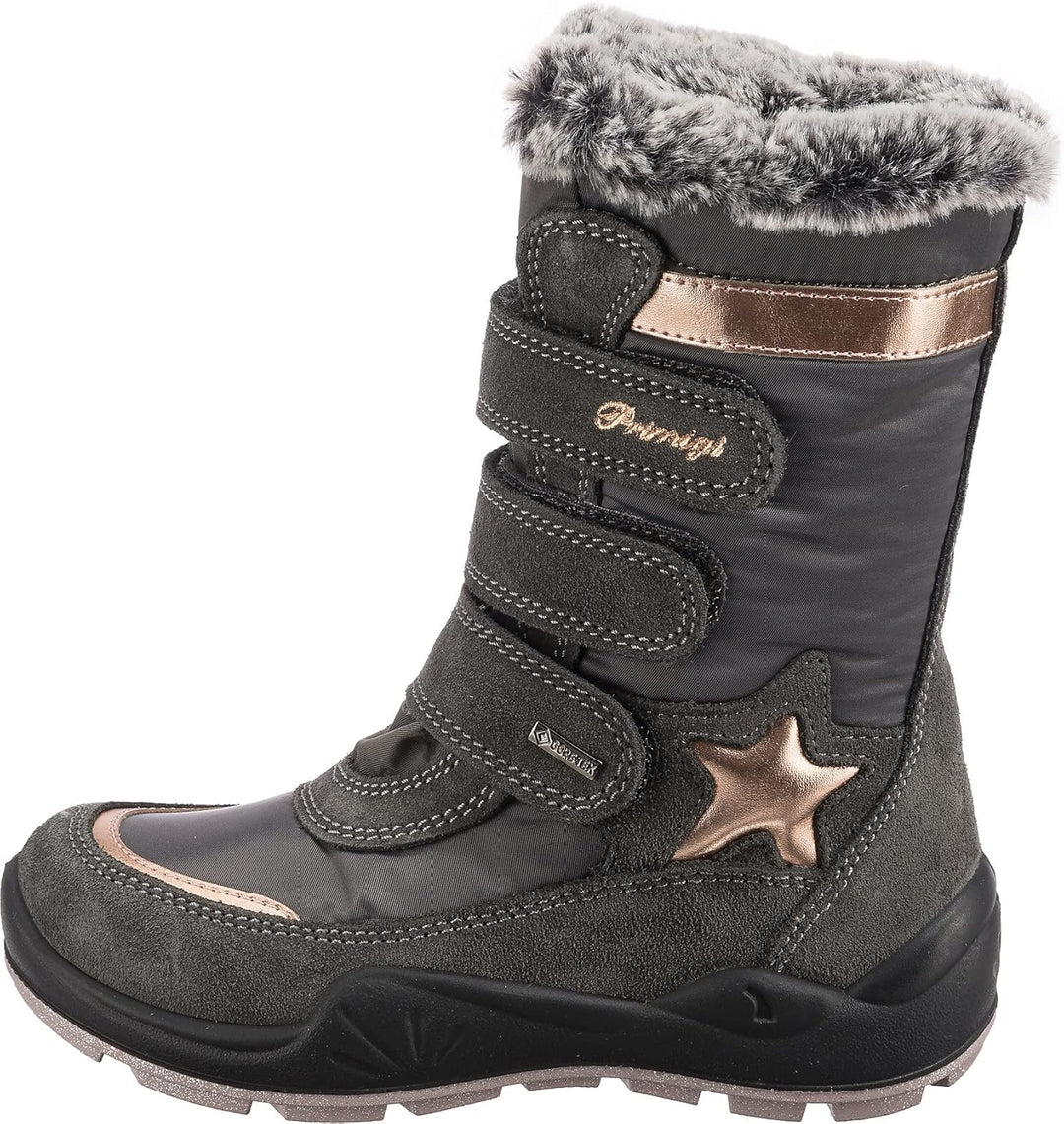PRIMIGI Mädchen Girl Winger GtxSnow Boot 27 EU Grau, 27 EU Grau