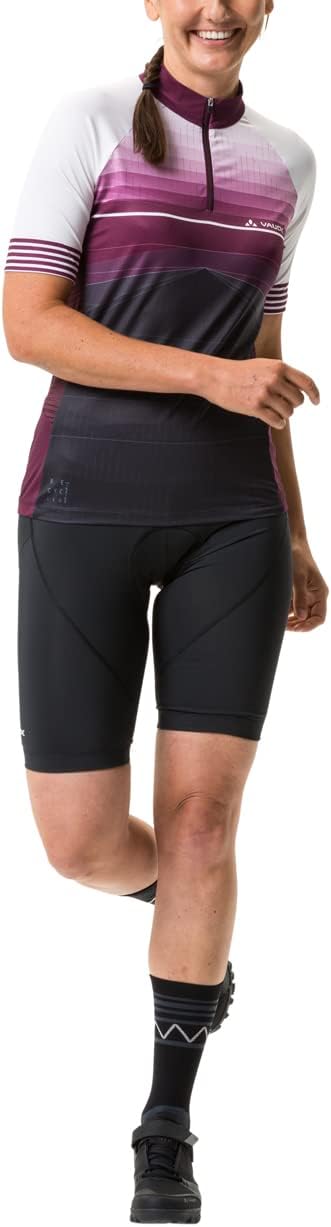 VAUDE Damen Women's Posta Hz Tricot Trikot 36 Cassis, 36 Cassis