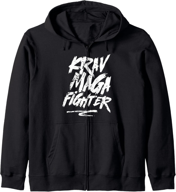 Krav Maga Kämpfer Kampfkunst Kampfsport Krieger Kapuzenjacke