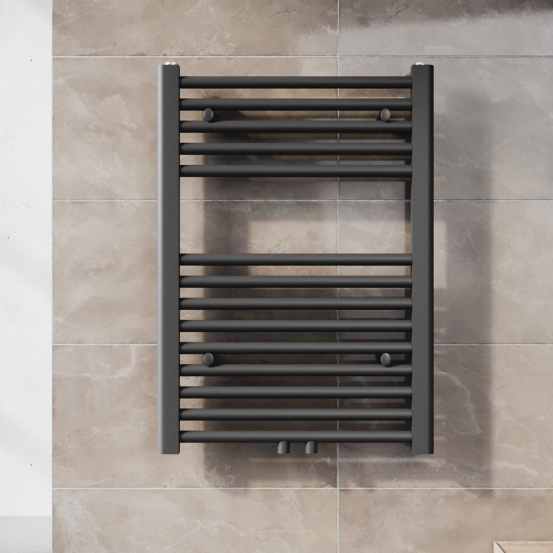 Badheizkörper 500x700 mm Handtuchheizkörper Mittelanschluss Handtuchwärmer Heizkörper für bad 456 Wa