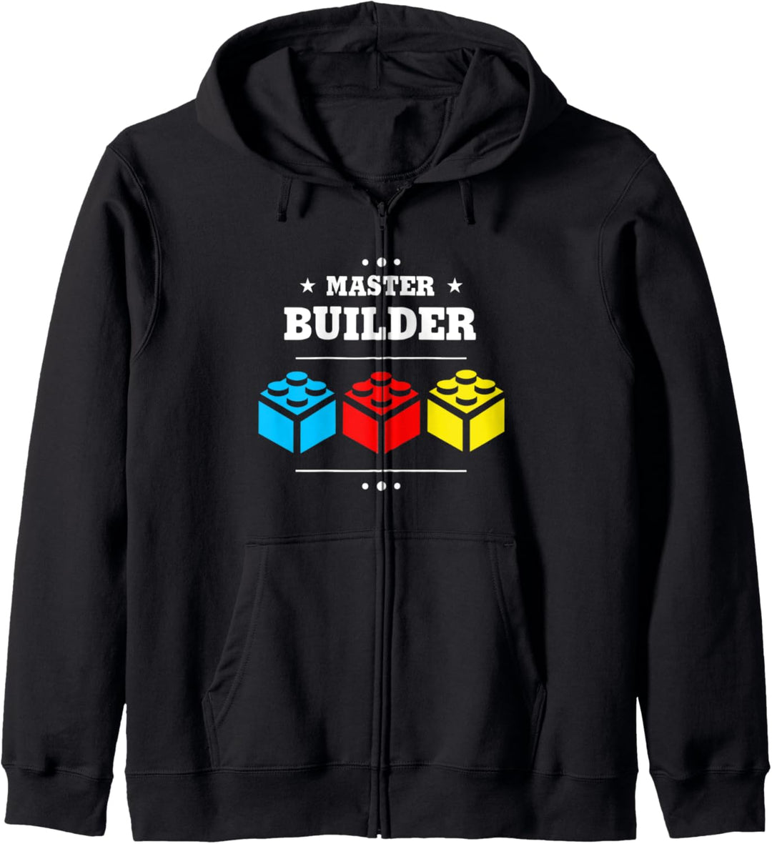 Epic Master Builder - Bausteine Geschenk für Männer & Kapuzenjacke