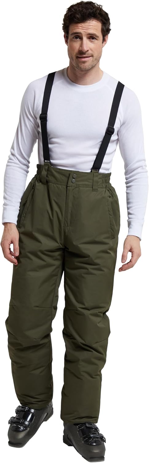 Mountain Warehouse Dusk II Mens Ski Pants - Warm gefütterte Fleece-Hose, Thermisch getestet bei -20
