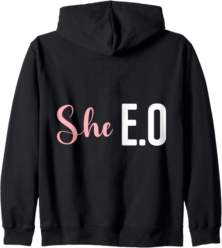 Babe Mädchen Dame CEO Boss Kapuzenjacke