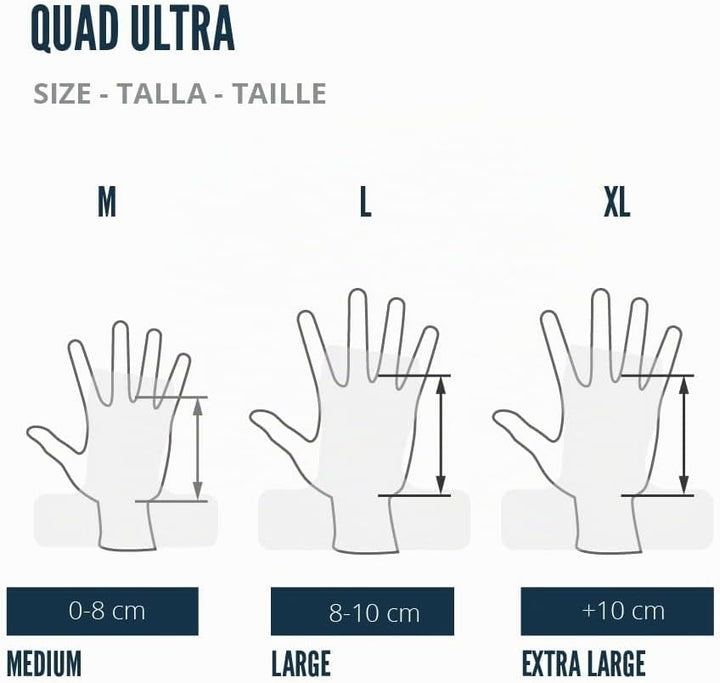 Velites I Cross Training Quad Ultra Magnesiumfreie Handschuhe I Gewichtheberhandschuhe I Für Crosstr