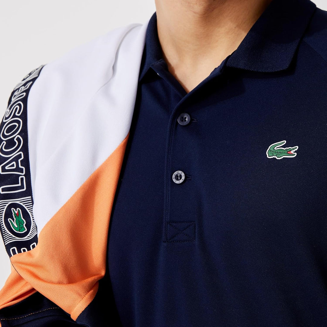 Lacoste Herren Polo-Shirt Kurzarm DH3201, Männer Polo-Hemd,3 Knopf,Regular Fit 3XL Grosse Grössen Na