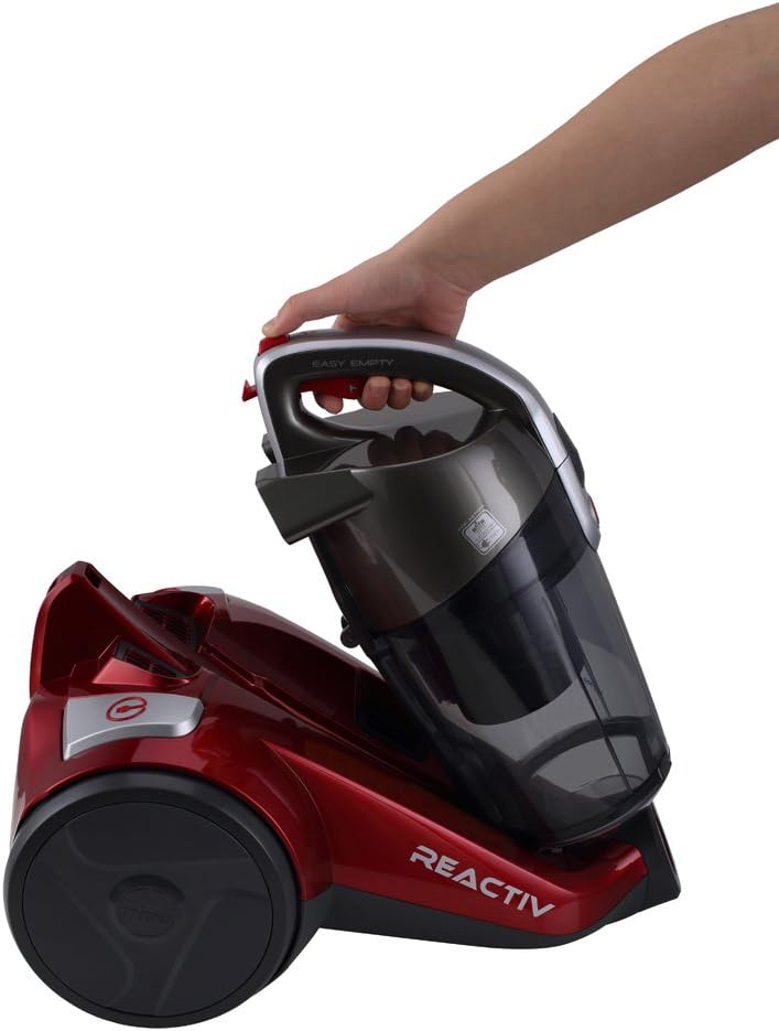 HOOVER Staubsauger Rc81_Rc25011 Grau, Metallisch, Rot
