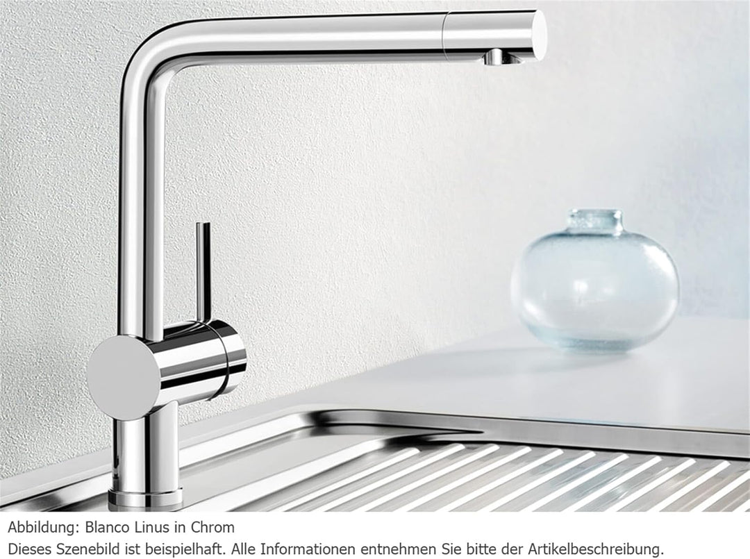 BLANCO 514019 LINUS, chrom Hochdruck Rohrauslauf Chrom, Hochdruck Rohrauslauf Chrom