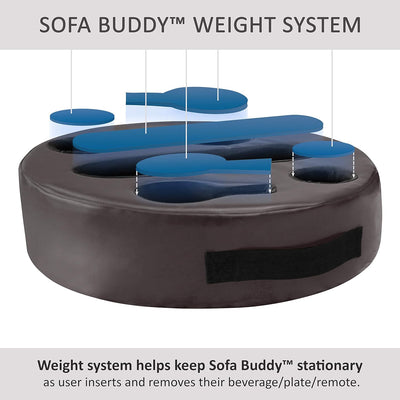 MOOKUNDY Sofa-Buddy Praktischer Couch-Becherhalter, Couch-Untersetzer, Sofa-Becherhalter Das perfekt