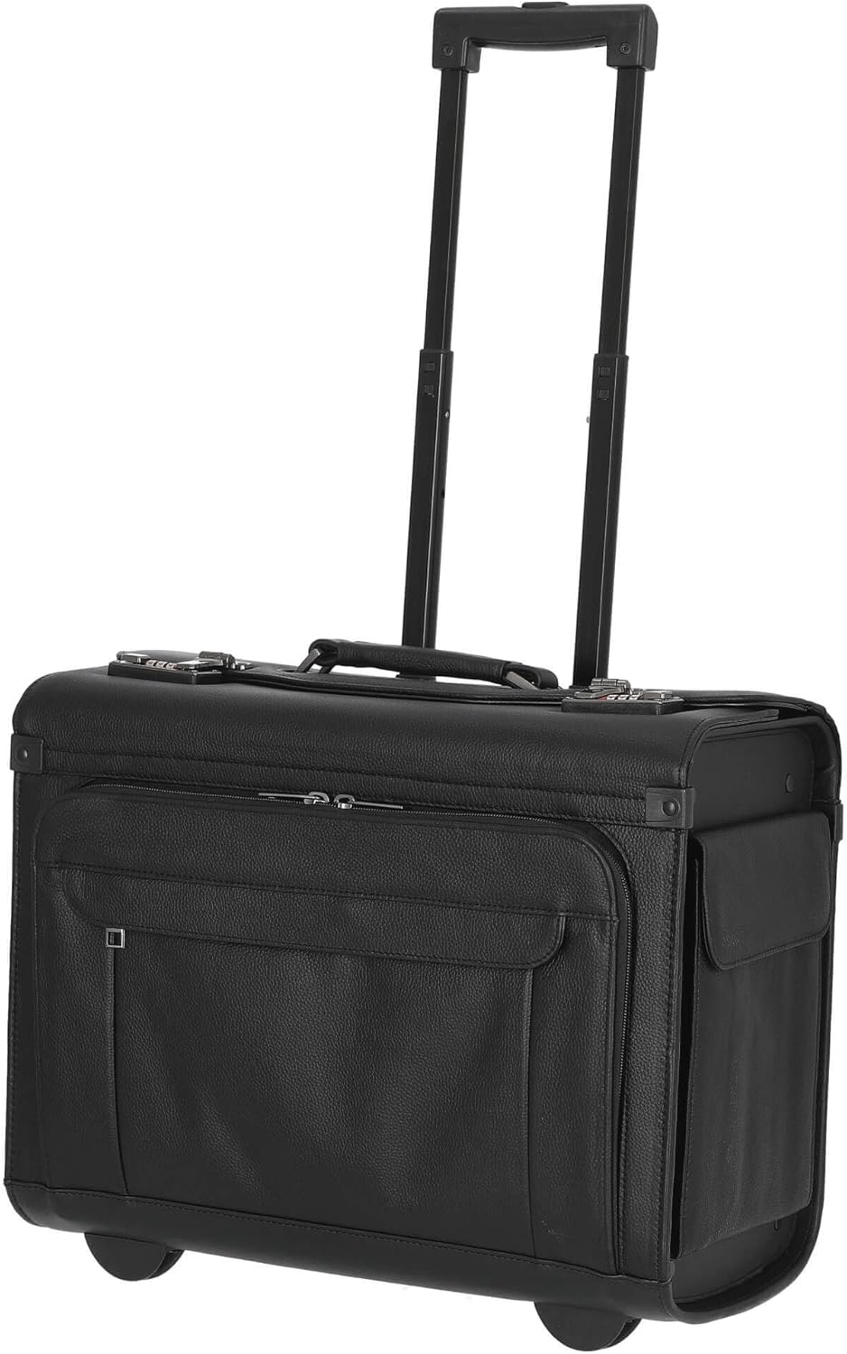 D&N Business Line Pilotenkoffer, 46 cm, 37L, Schwarz