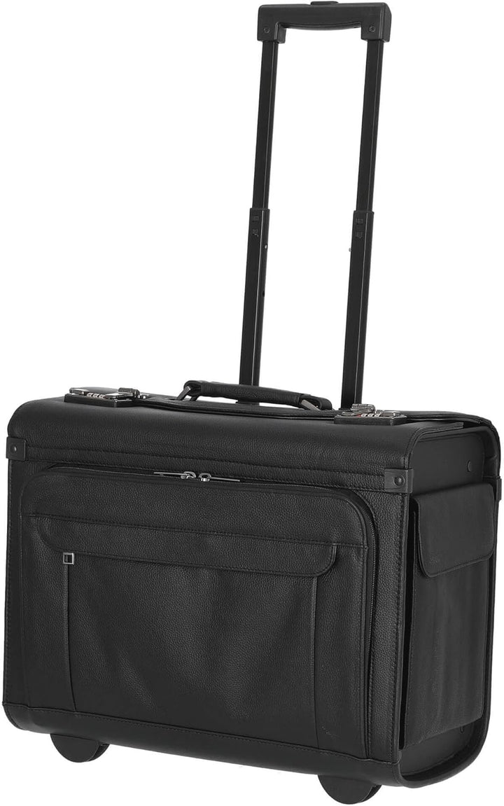 D&N Business Line Pilotenkoffer, 46 cm, 37L, Schwarz