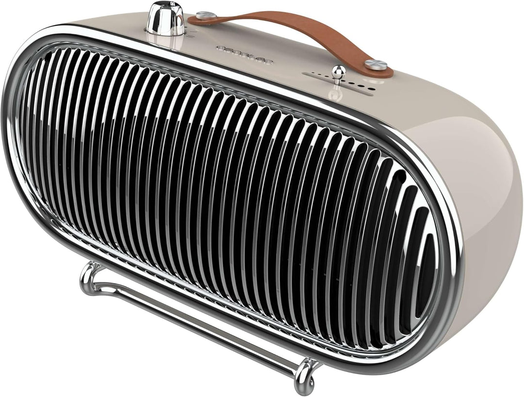 Cecotec Keramik-Heizlüfter für den Tisch mit niedrigem Verbrauch – ReadyWarm 1500 Ceramic Retro. 150