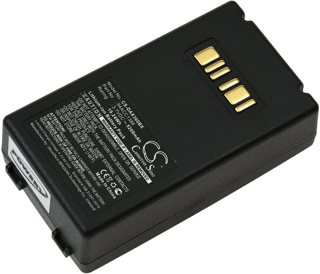 Akku für Barcode-Scanner Datalogic Falcon X3, 3,7V, Li-Ion