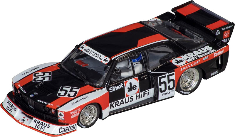 Carrera Digital 132 BMW 320 Turbo Flachbau "Team Schnitzer, No.55" DRM 1980 Auto für Rennbahn | Renn