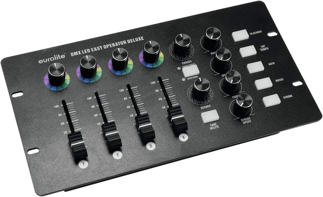 EUROLITE DMX LED EASY Operator Deluxe | DMX-Controller für 4 LED-Scheinwerfer