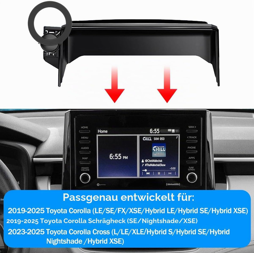 Kfz-Handyhalterung für Toyota Corolla 2019-2025 / 2019-2025 Toyota Corolla Schrägheck / 2023-2025 Co