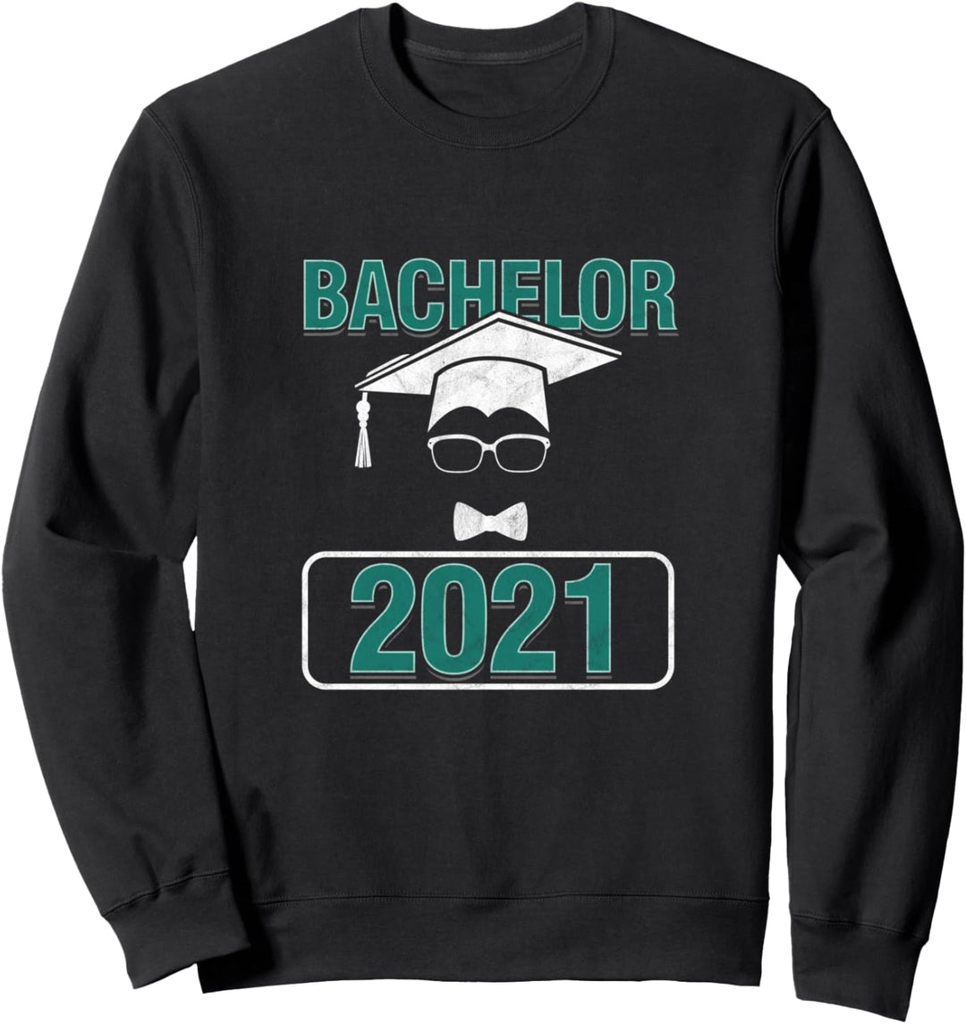 Bachelor 2021 Abi Abitur Matura Abschluss Absolvent Geschenk Sweatshirt