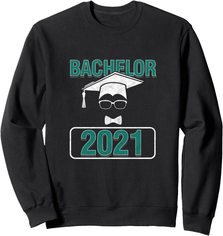 Bachelor 2021 Abi Abitur Matura Abschluss Absolvent Geschenk Sweatshirt