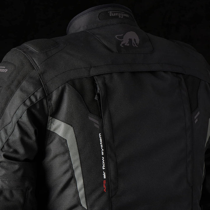 Furygan Herren Motorradjacke S Schwarz-Grau., S Schwarz-Grau.