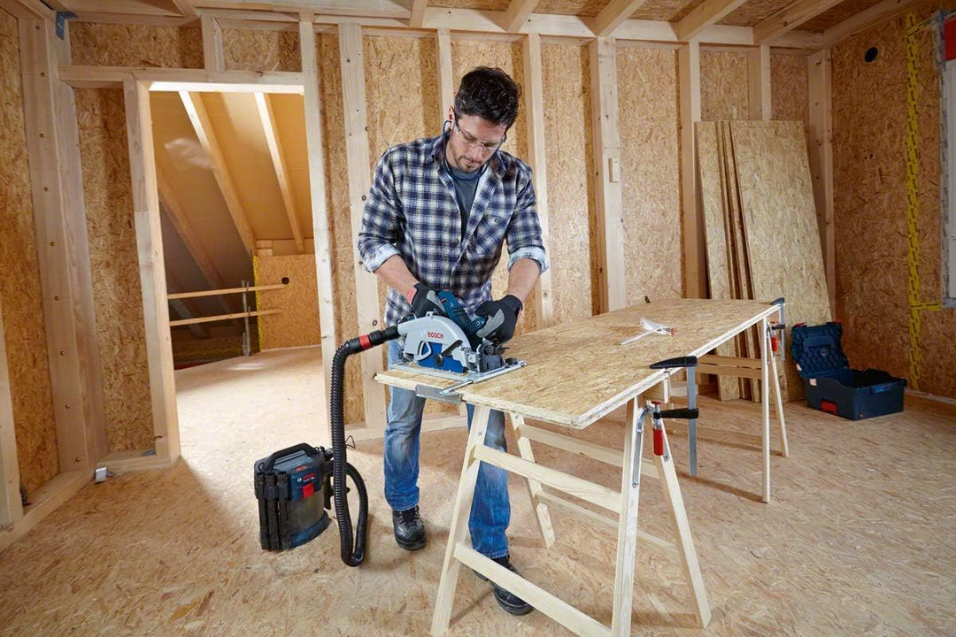 Bosch Professional 18V System BITURBO Akku Kreissäge GKS 18V-68 GC (Leerlaufdrehzahl 2500-5000 min-1