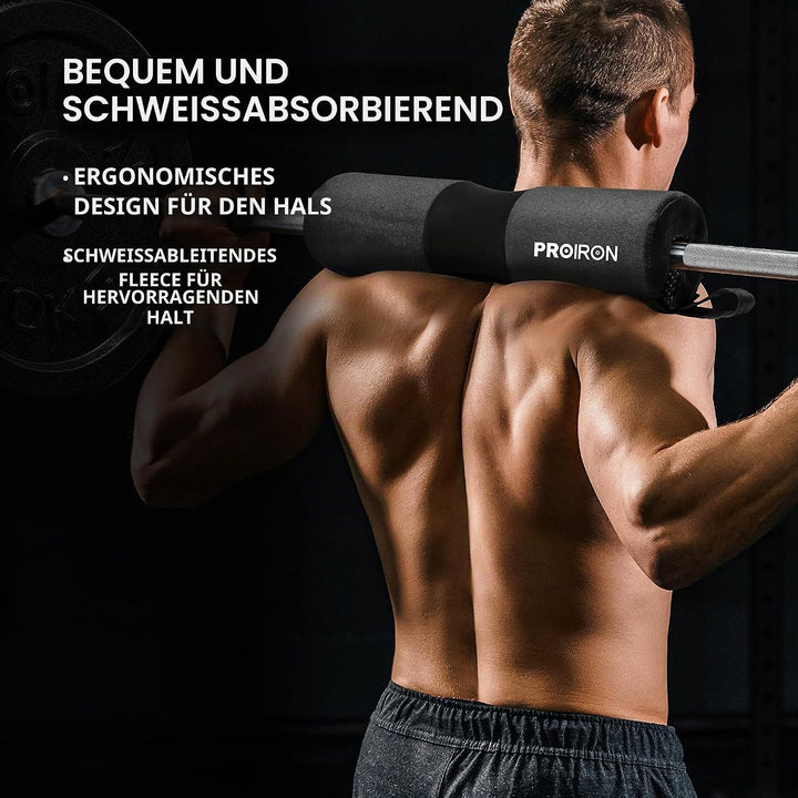 PROIRON Langhantel Polster, Extra Dicke Nackenpolster Langhantel, Hip Thrust Polster für Kniebeugen