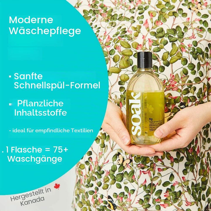 SOAK - Feinwaschmittel, Modern Laundry Care, Umweltfreundlich, 375ml Fig Feige 6.35 x 6.35 x 15.87 c