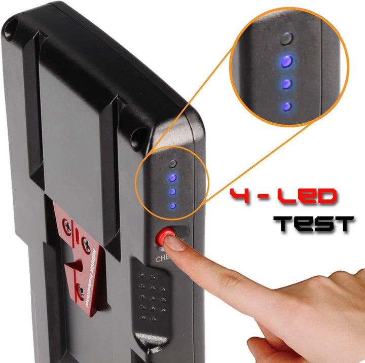 HEDBOX HBP-NPF - V-Mount batterieadapter konverterplatte verwendet 2X NP-F-Batterien zur Herstellung