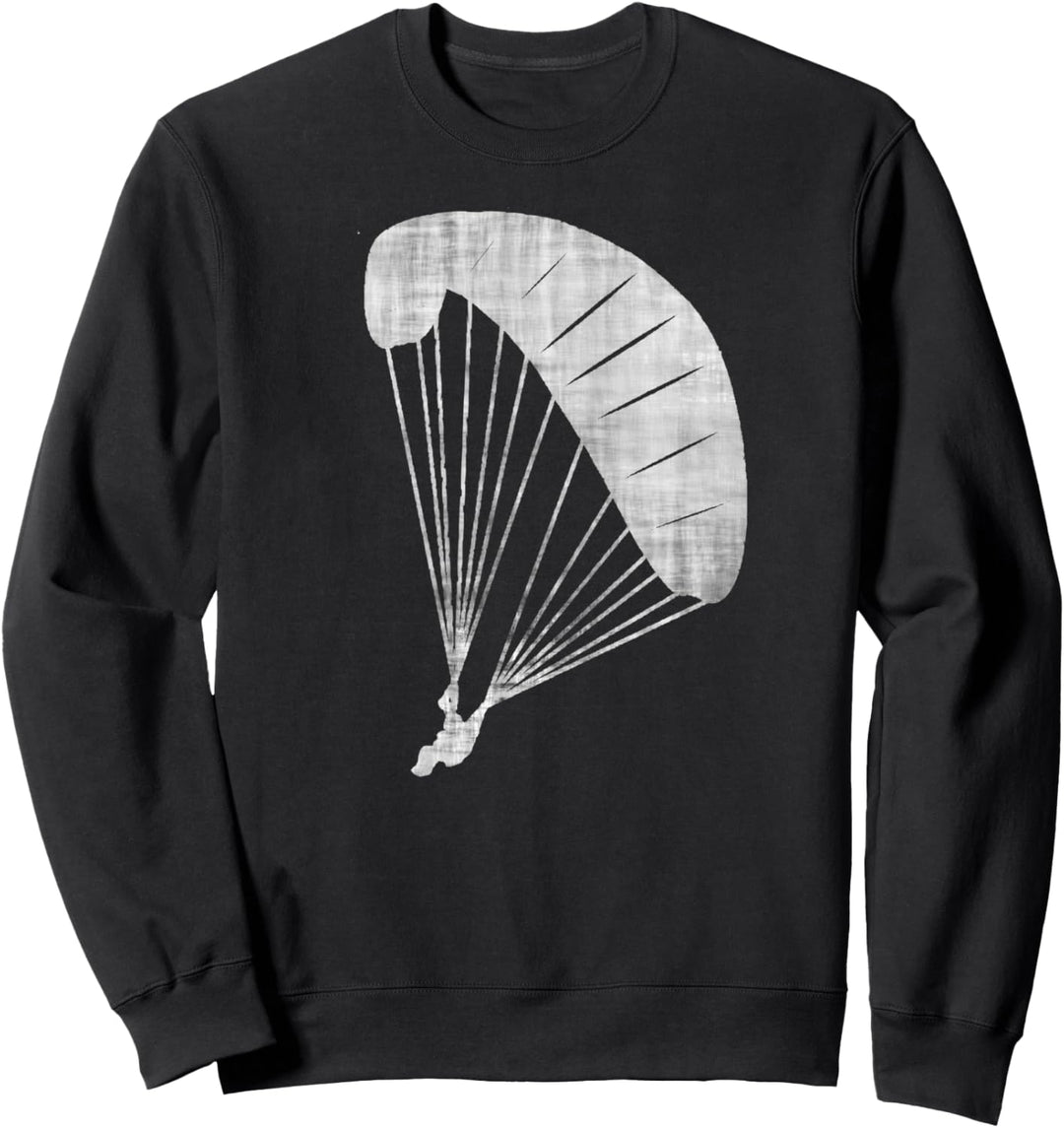 Cooles Paraglider Gleitschirm und Fallschirm Geschenk Sweatshirt