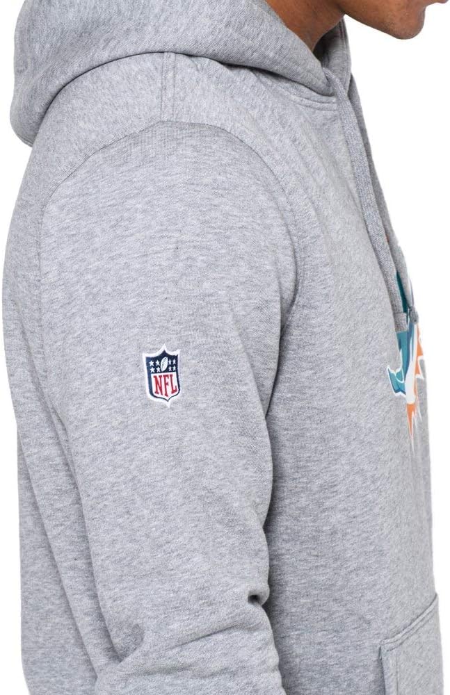 New Era Kapuzenpullover Football Miami Dolphins XS Grau, XS Grau