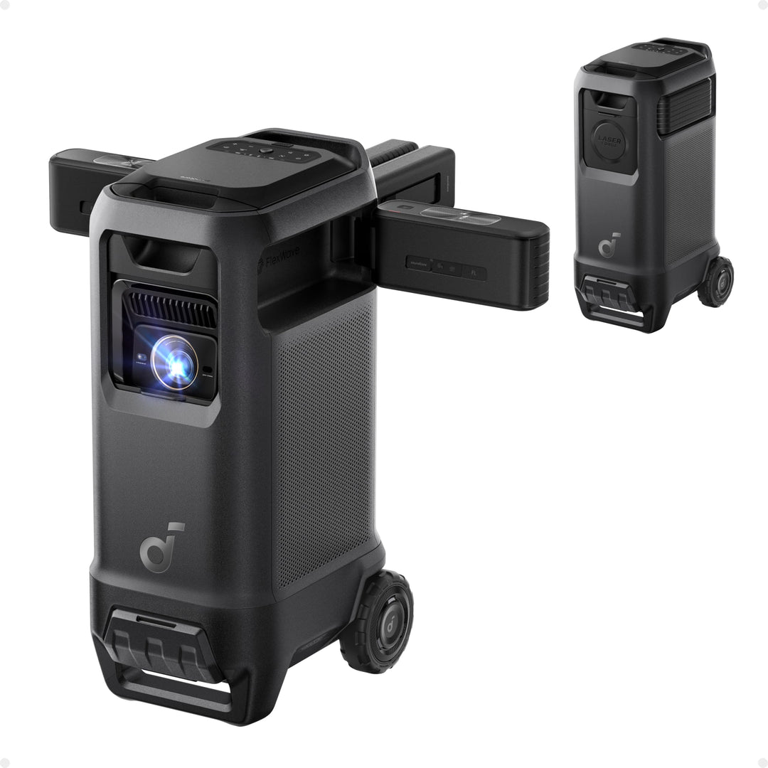 soundcore Nebula X1 Pro | Mobiler Beamer 4K Laserprojektion 7.1.4 Dolby Atmos Spatial Sound, All-in-