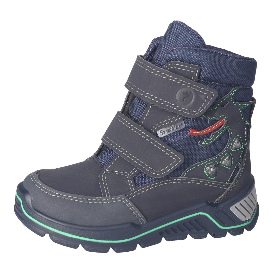 RICOSTA Jungen Winterstiefel GRISU, Kinder Boots, Weite: Weit, lose Einlage, Sympatex, Blinklicht 26