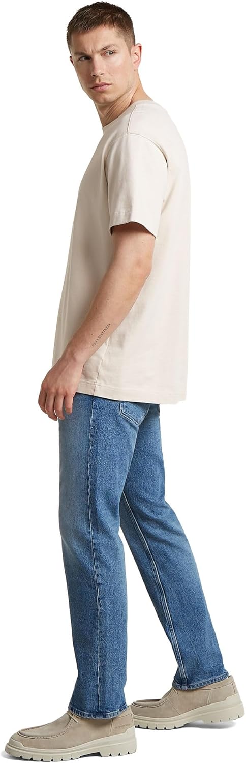 G-STAR Herren Mosa Straight Jeans 26W / 30L Blau (Sun Faded Blue Donau D23692-d503-g347), 26W / 30L