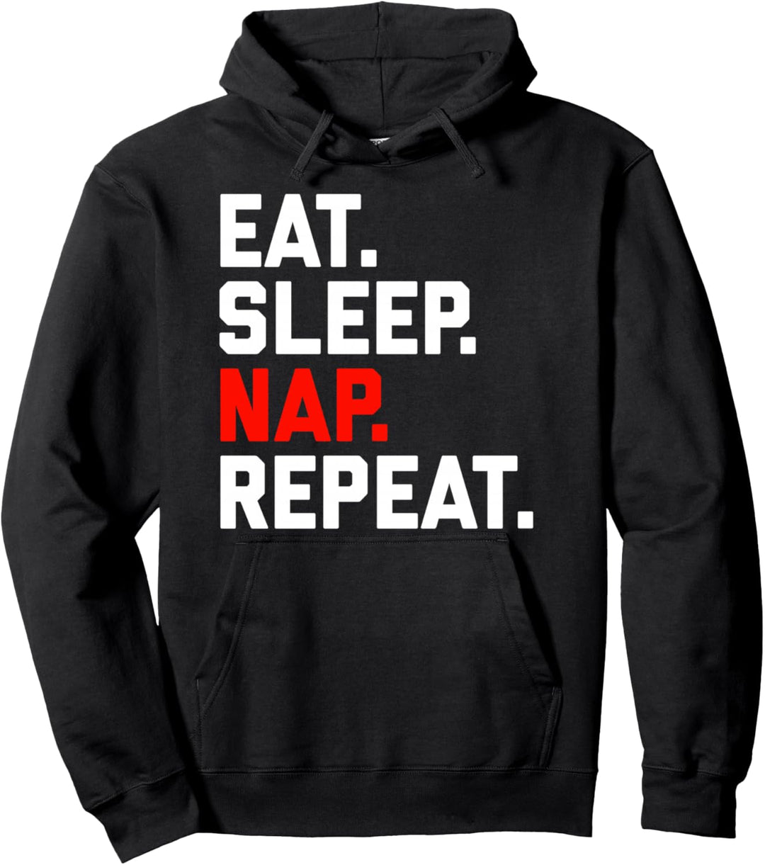 Liebesnickerchen Geschenk Essen Schlafen Nickerchen Pullover Hoodie