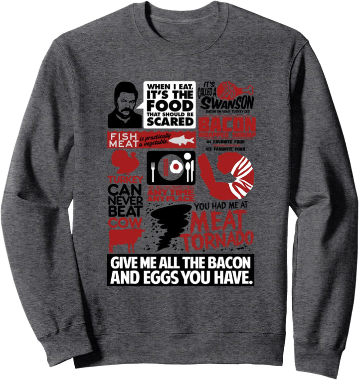 Parks & Recreation Ron Swanson Zitate Sweatshirt
