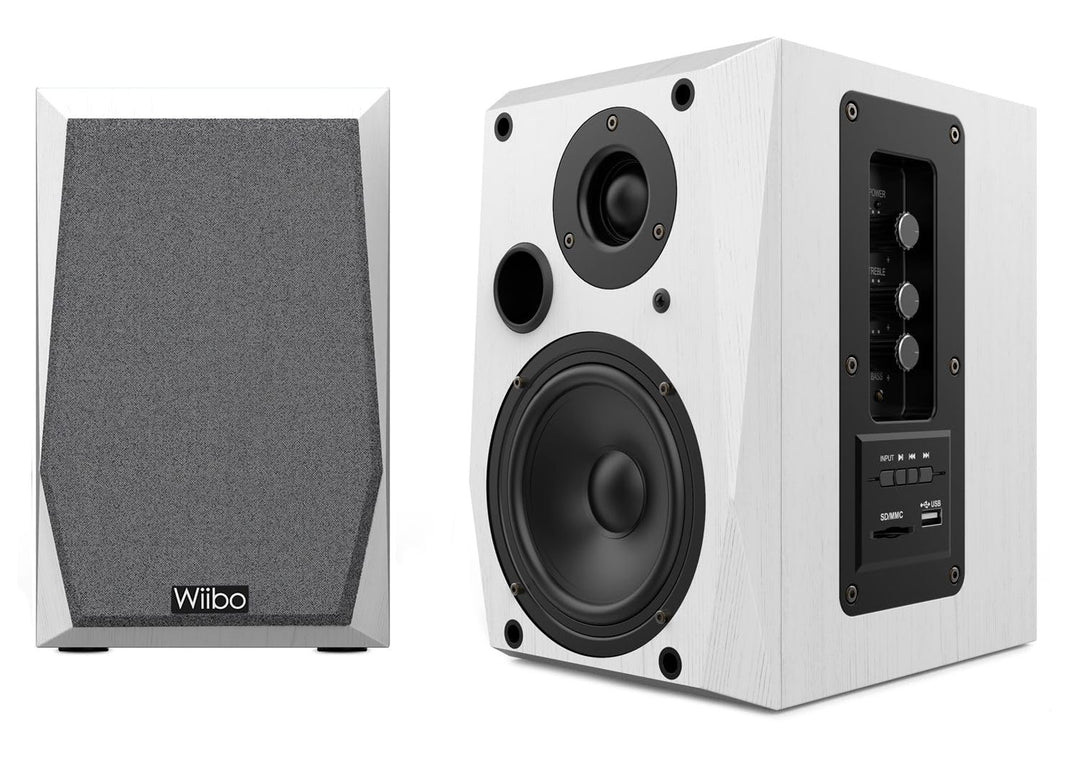 WIIBO- Neo 50 - Tragbare Bluetooth-Lautsprecher - HiFi Smart Speakers - Regallautsprecher - Leistung