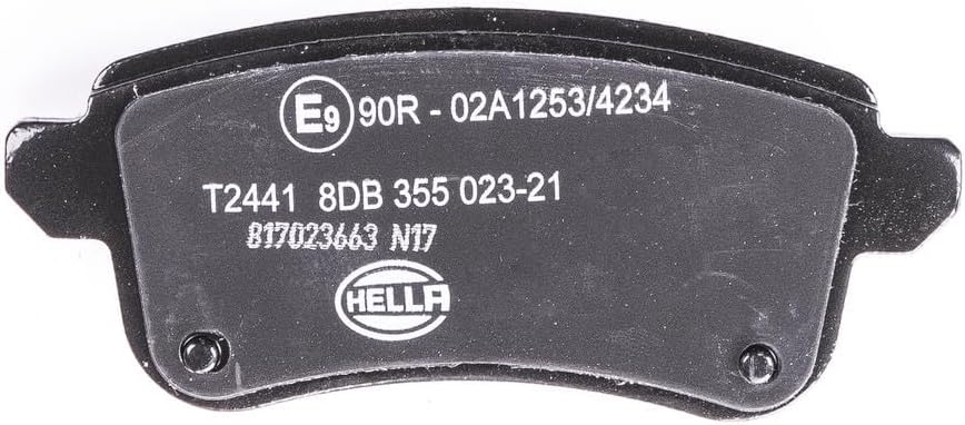 HELLA PAGID 8DB 355 023-211 Bremsbelagsatz - T2441 - Dicke/Stärke: 15.9mm - Bremssystem: Lucas - nic
