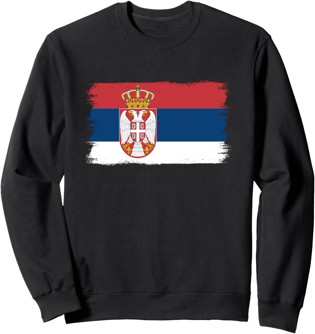 Serbische Flagge Serbien Sweatshirt