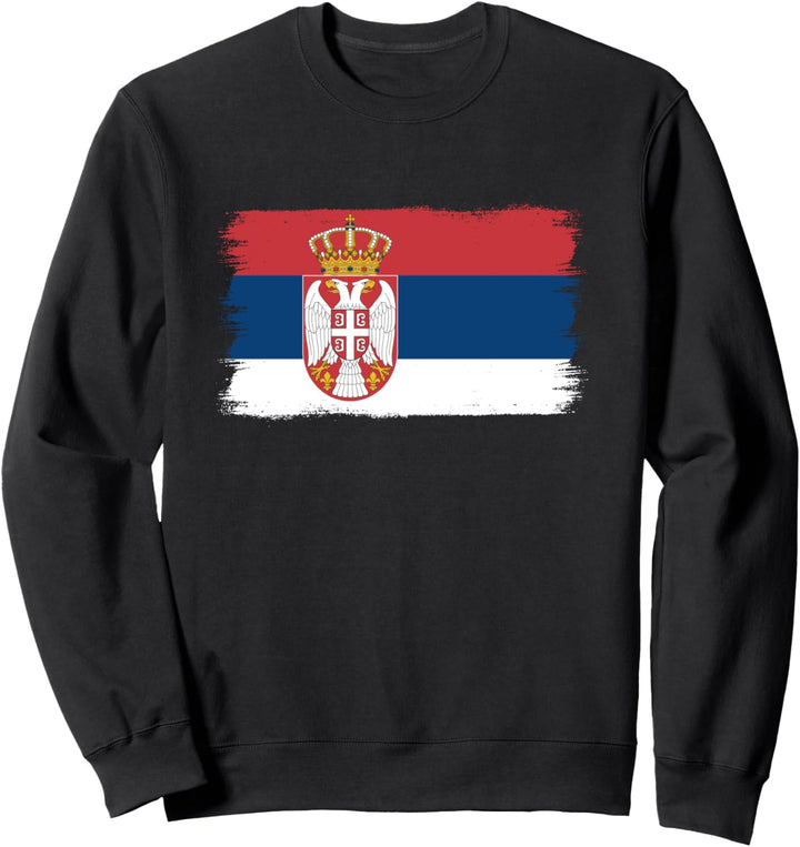 Serbische Flagge Serbien Sweatshirt