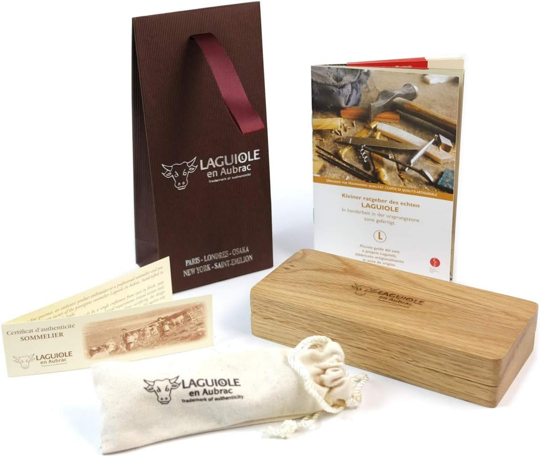 Laguiole en Aubrac professionelles Sommelier Kellnermesser Paper Waves