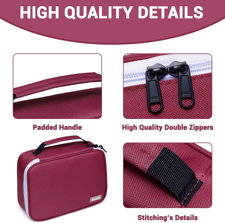 VASCHY Grosse Federmäppchen, Multi Fächer Mäppchen Organizer 72 Stück Etui Schule Federmappe Federta