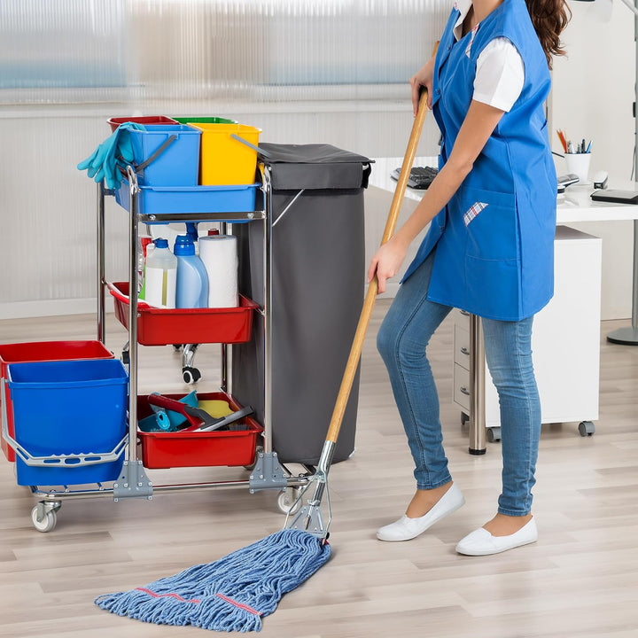 Matthew Cleaning Wischmoppkopf, 590 ml, kommerzieller Ersatz für allgemeine und Bodenreinigung, nass