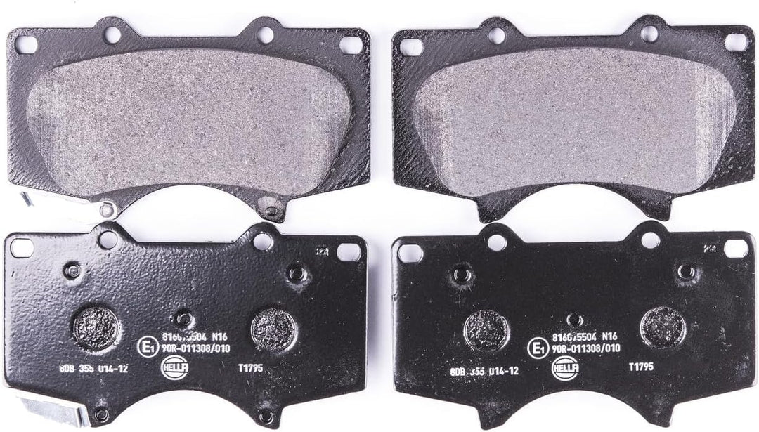 HELLA PAGID 8DB 355 014-121 Bremsbelagsatz - T1795 - Dicke/Stärke: 17mm - Bremssystem: Sumitomo - fü