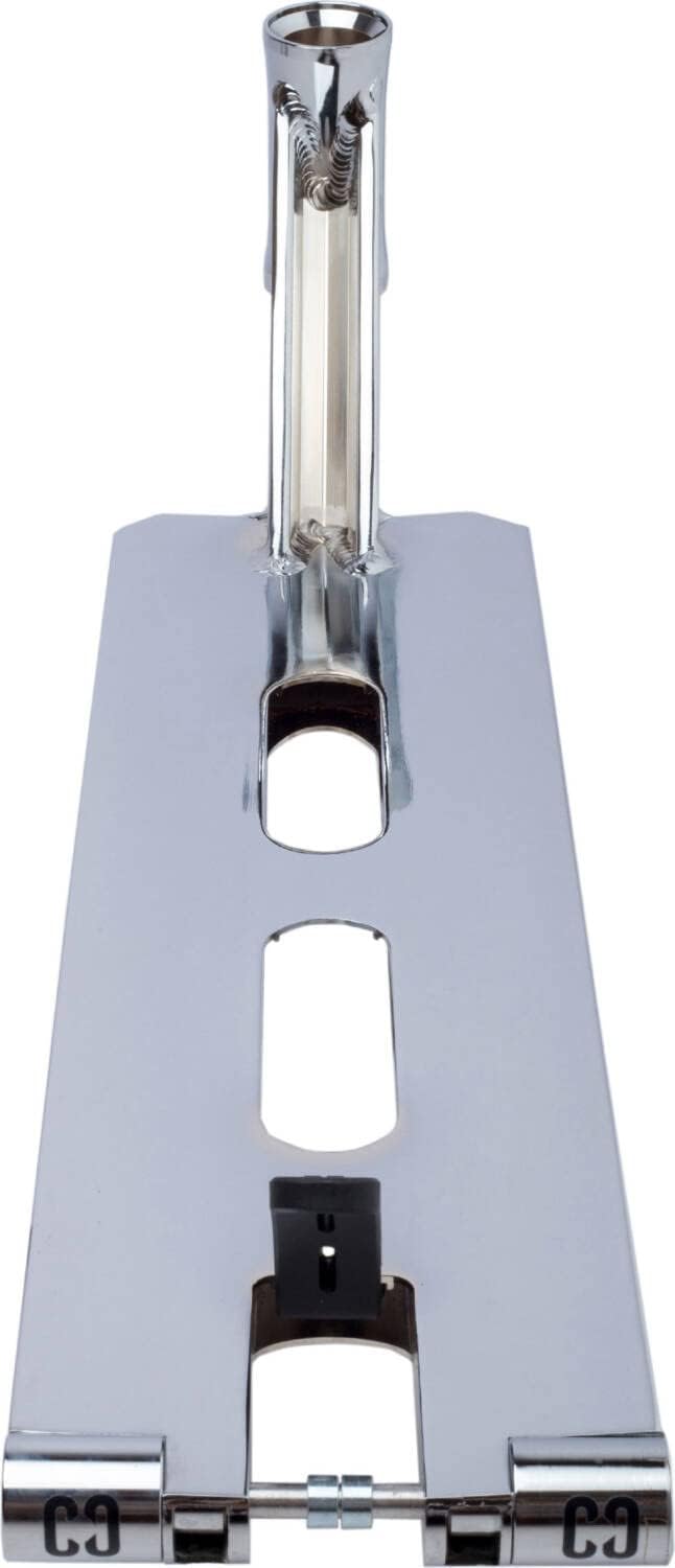 Fantic26 CORE Stunt-Scooter Street Deck 14,5cm x 56cm 110mm,120mm Sticker Chrome, Chrome