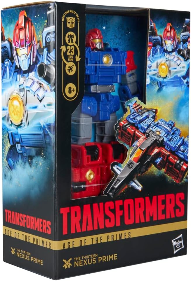 Transformers Age of the Primes The Thirteen Nexus Prime, verwandelbare Voyager-Klasse Action-Figur (