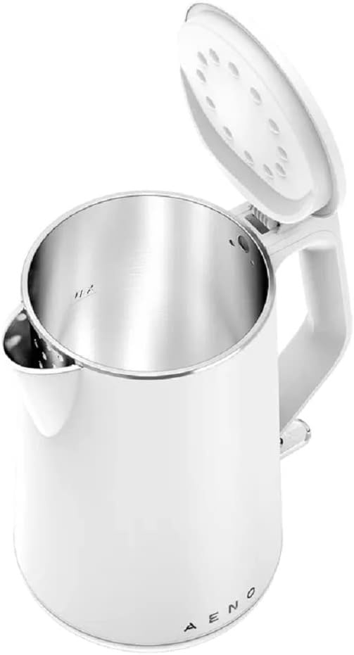 AENO Wasserkocher EK2 1.5L, 360°drehbar weiss, Weiss
