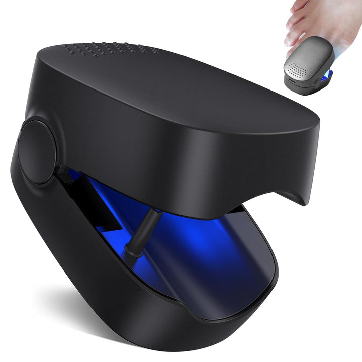 Nagelpilz Blaulicht Gerät, tragbares Nagelpflegegerät mit USB-C, 460nm Blaulicht für Finger- und Zeh