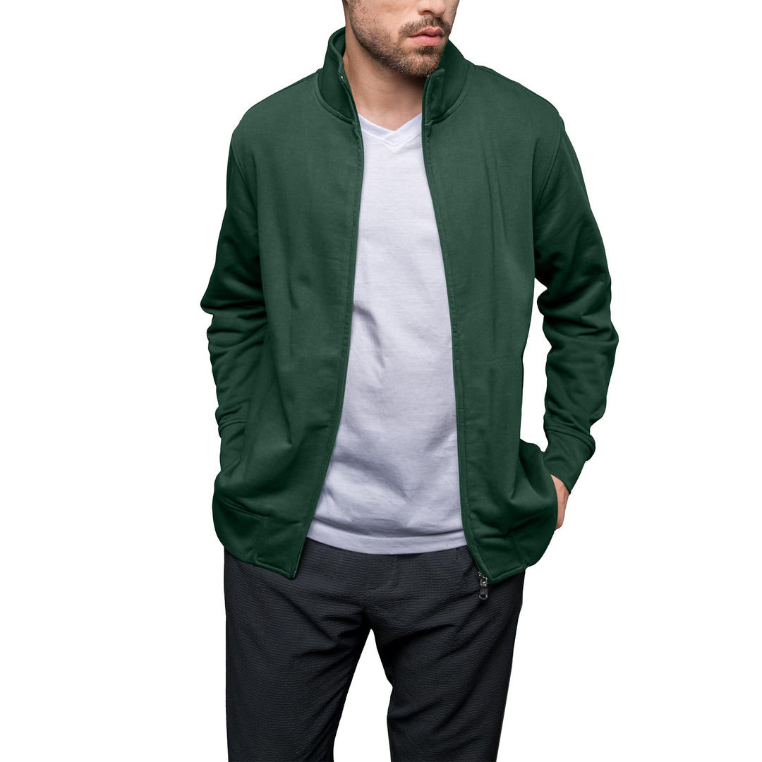 HRM Herren Premium Full-Zip Sweat Jacket I Fair Trade Herren-Sweatjacke, 360 g/m² I Aus 70% Baumwoll