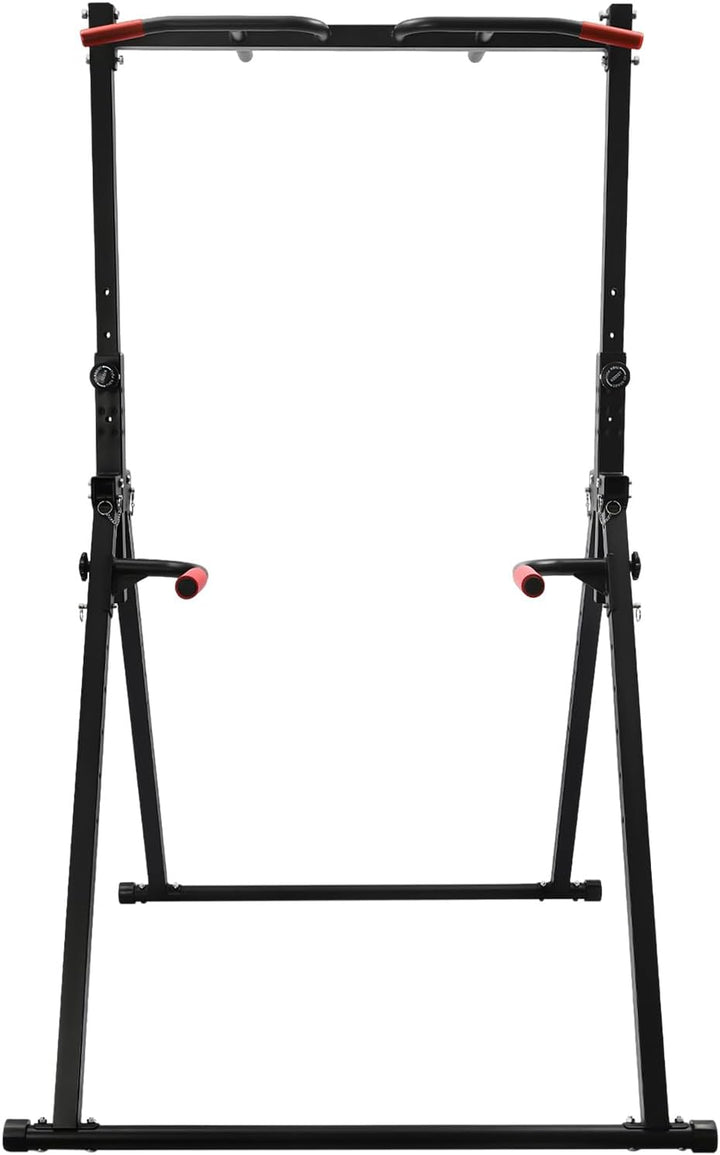 Triangel Power Tower Dip Station, Pull-Up Bar für das Home Gym, Verstellbare Höhe, Stärketraining, K