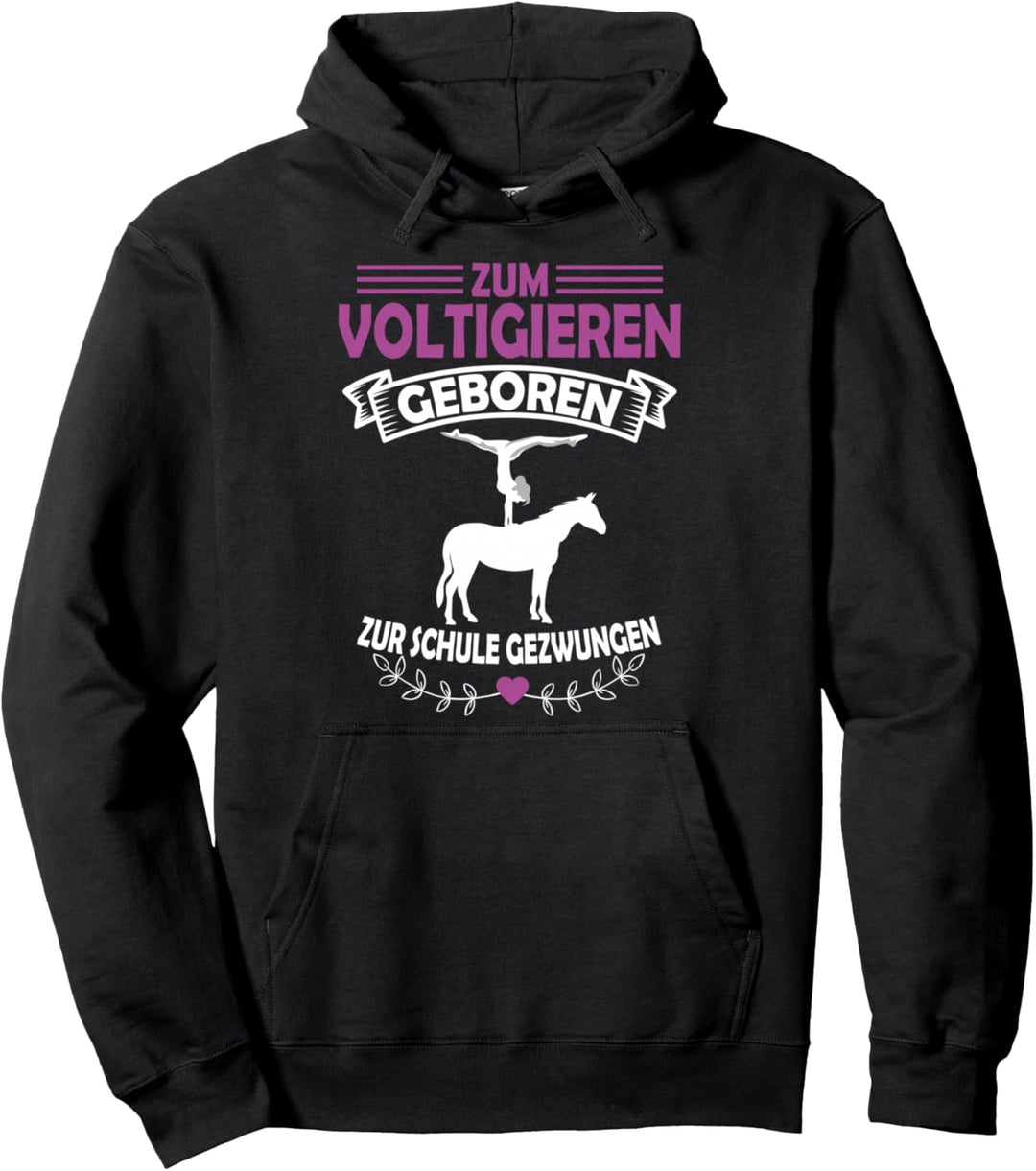Voltigieren I Volti Spruch Reiter & Pferdefreunde Geschenk Pullover Hoodie