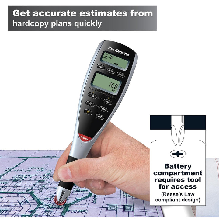 Calculated Industries Scale Master Pro Digital Plan